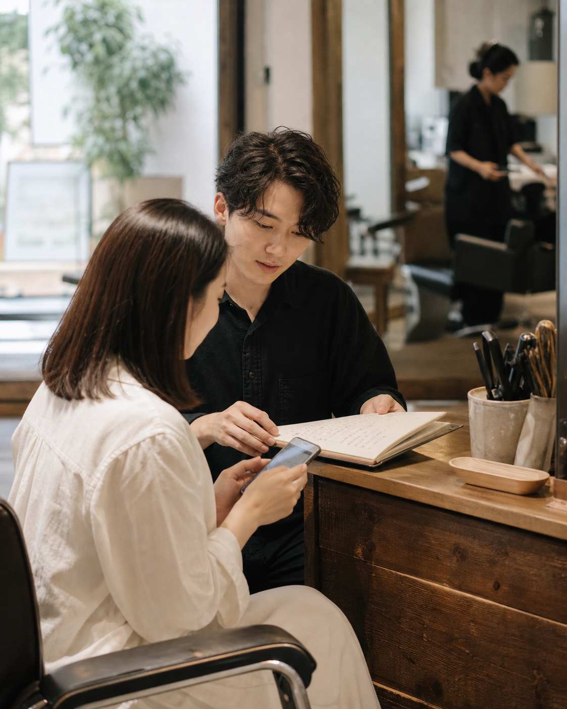 LINE 與 Instagram 美髮預約旅程｜kakinang